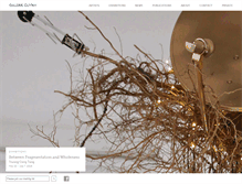Tablet Screenshot of galeriequynh.com